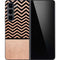 Rose Gold Chevron Split Galaxy Z Fold5 5G Skin